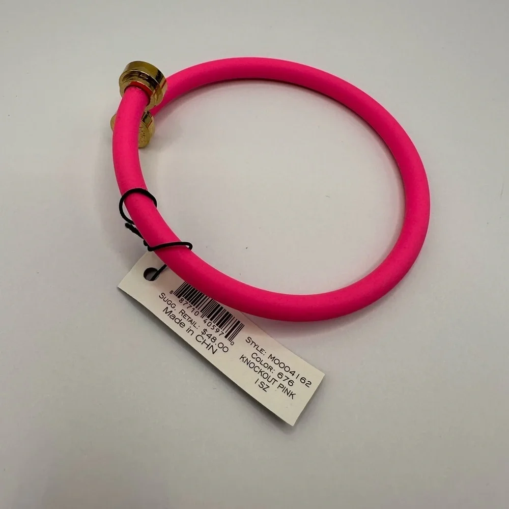 Marc By Marc Jacobs Knockout Pink Bracelet - One Size NWT Retail $48